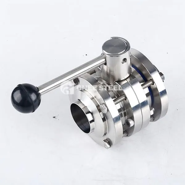 3 stykker sommerfuglventil