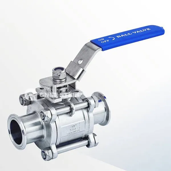 3- Stykke manuelle kugleventiler