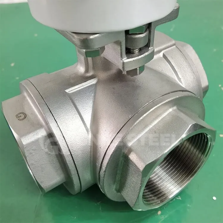 3-vejs L-Port kugleventil