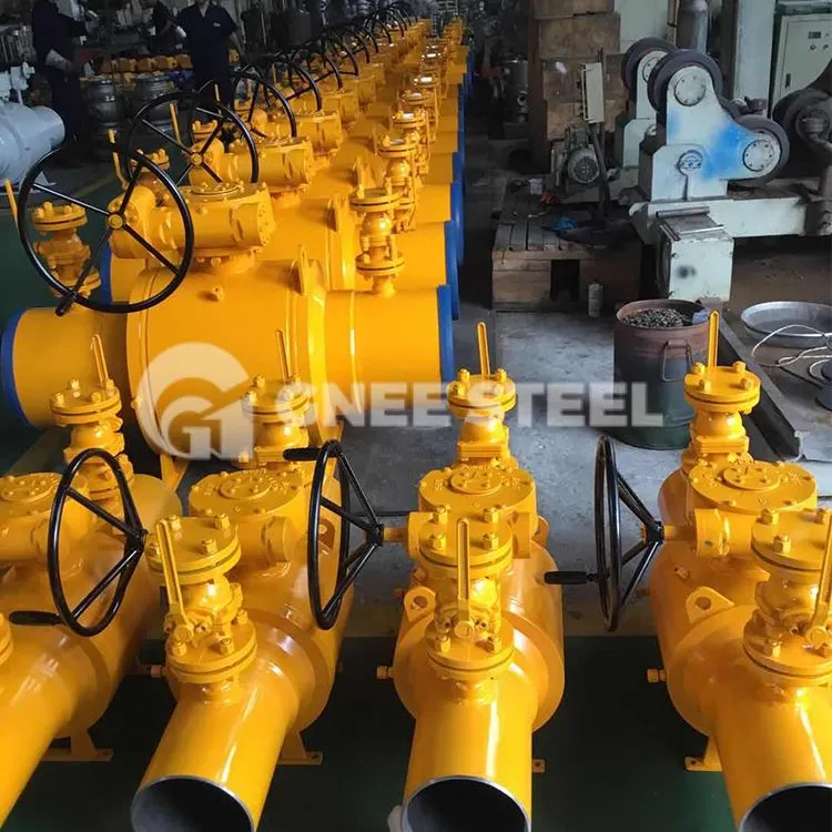 API 6D fuldsvejset kugleventil