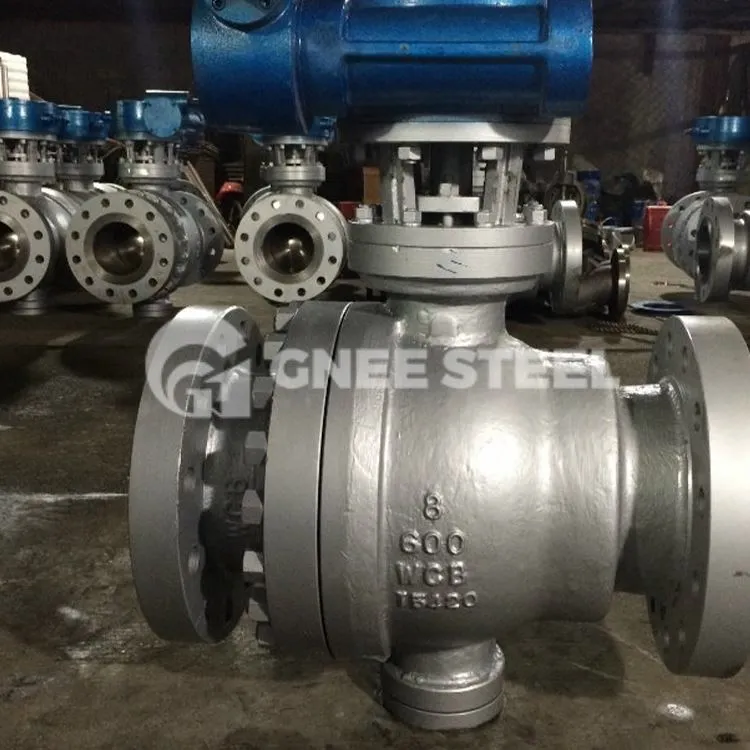 API 6D Trunnion kugleventil