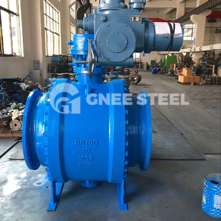 API 6D Trunnion-monteret kugleventil