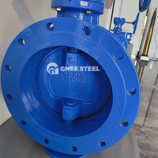 Kulstof stål høj ydeevne butterfly ventiler