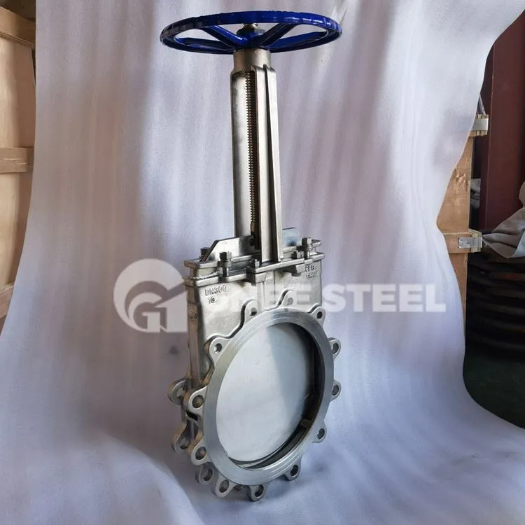 Kulstofstål knivportventil