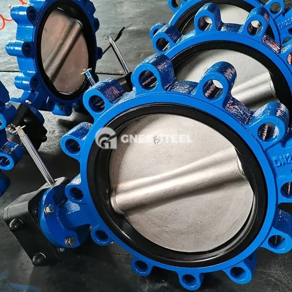 Støbejerns lugged sommerfuglventiler