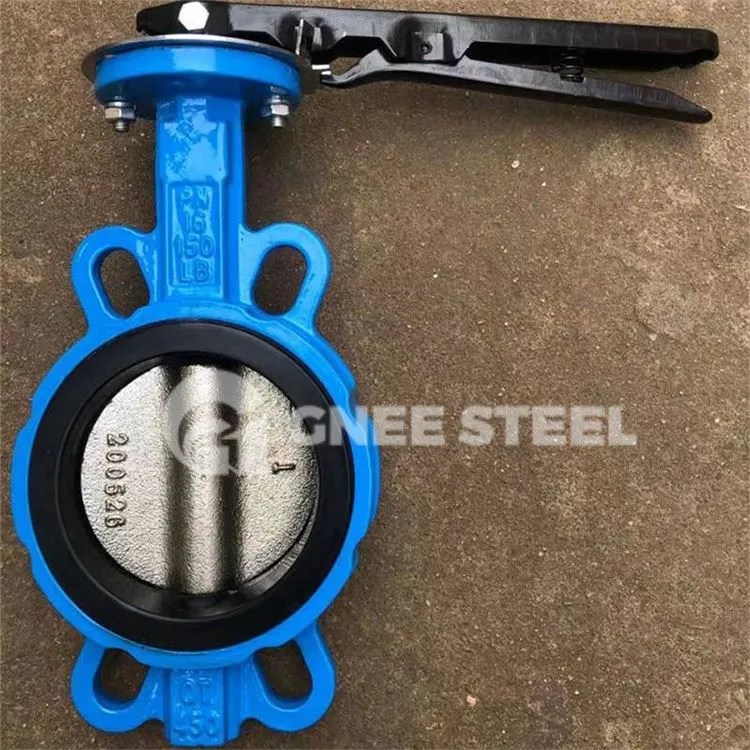 Støbejernswafer sommerfugleventil