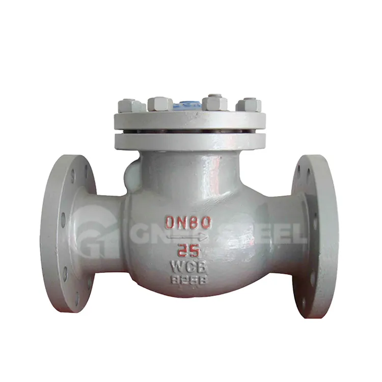 Svingkontraventil i støbt stål