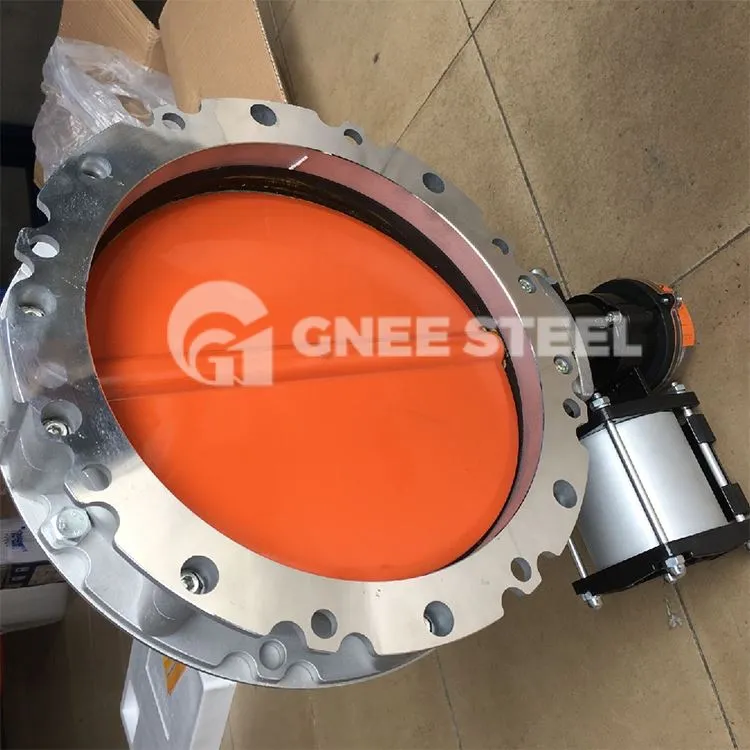 Cement sommerfugleventil