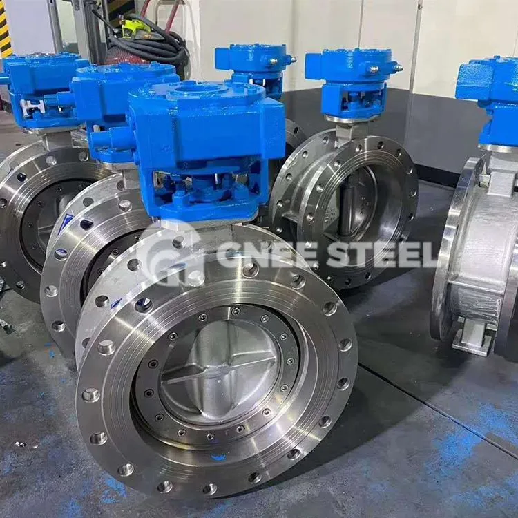 Dobbelt excentrisk sommerfugleventil