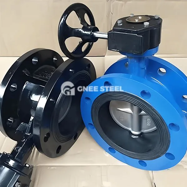 Double-offset sommerfuglventiler