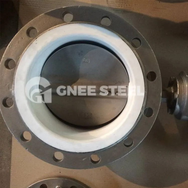 Dobbelt offset støbejern sommerfugleventil