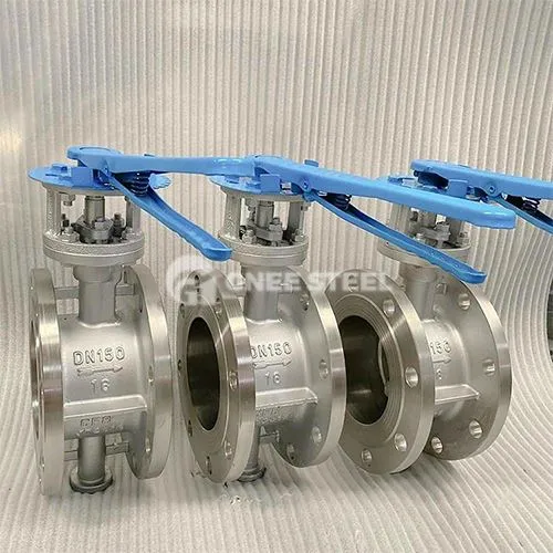 Duplex rustfrit stål sommerfuglventiler