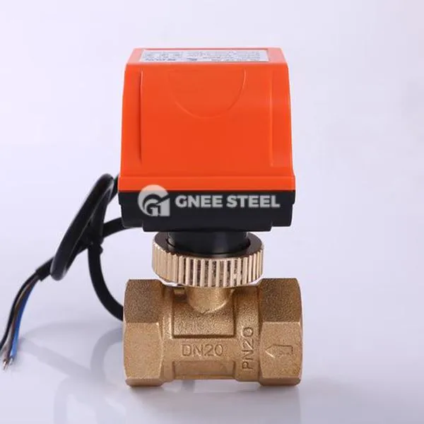 Elektrisk 2 -vejs kugleventiler