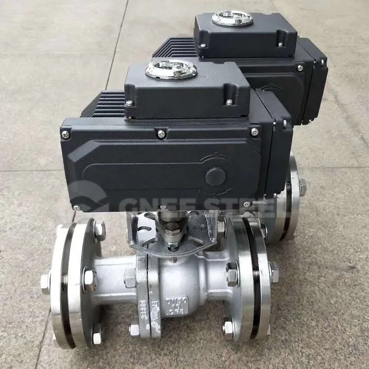 Elektrisk aktiveret kugleventil