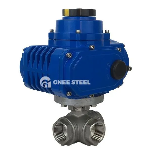 Elektrisk aktiveret 3 -vejs ventil