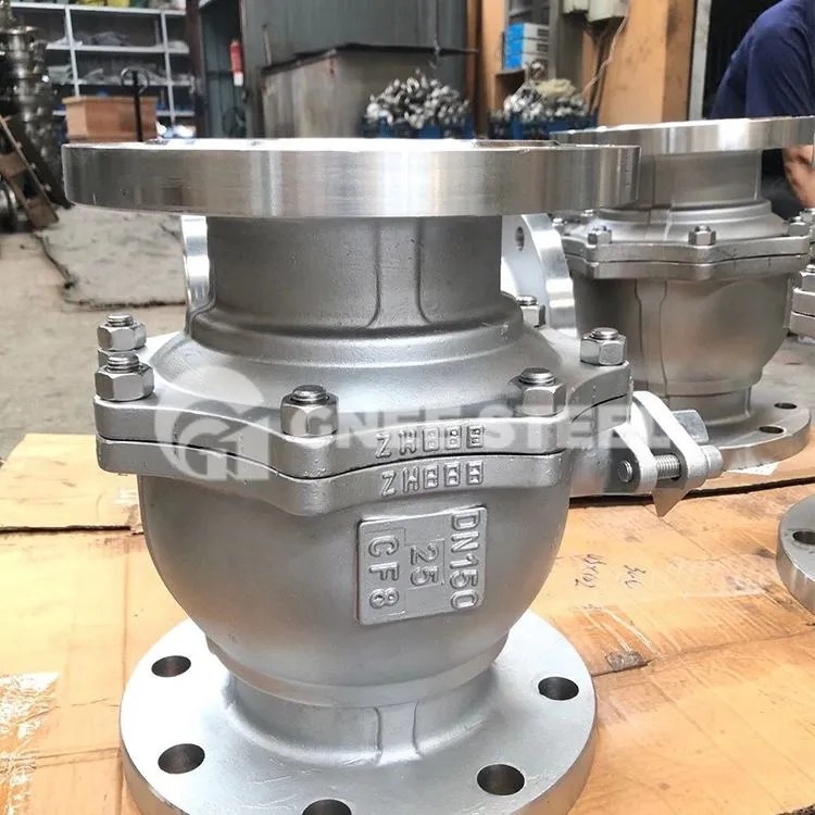 Brandsikker kugleventil