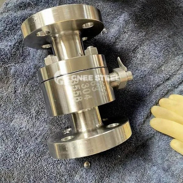 Smedede stålhøjtryk kugleventiler