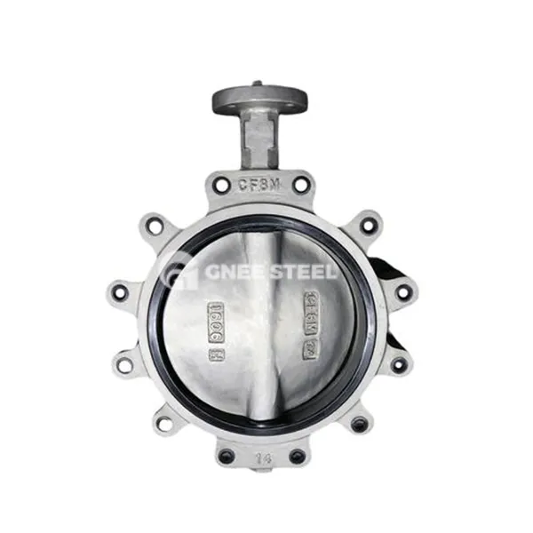 Fuld lug type sommerfuglaventil