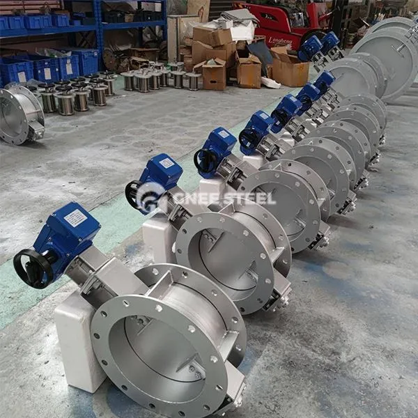 Sommerfuglventiler med høj temperatur