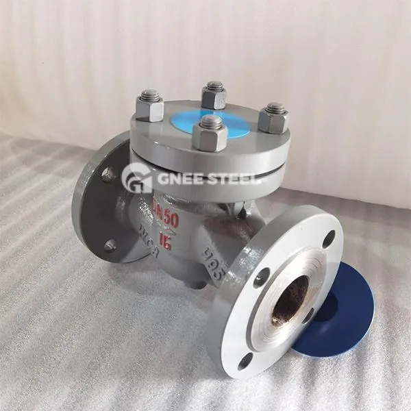 Horisontal løftekontrolventil