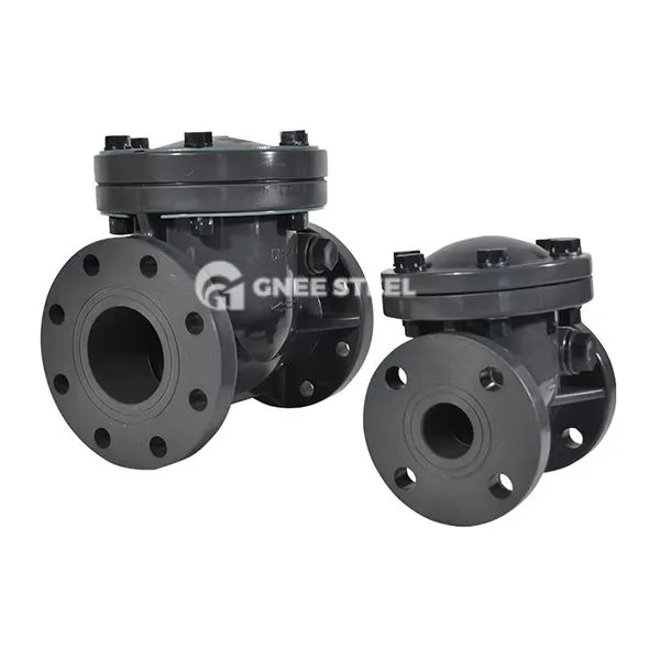 Horisontal svingkontrolventil