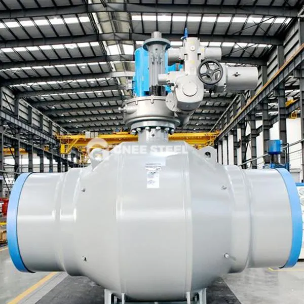 Kugleventiler med stor diameter