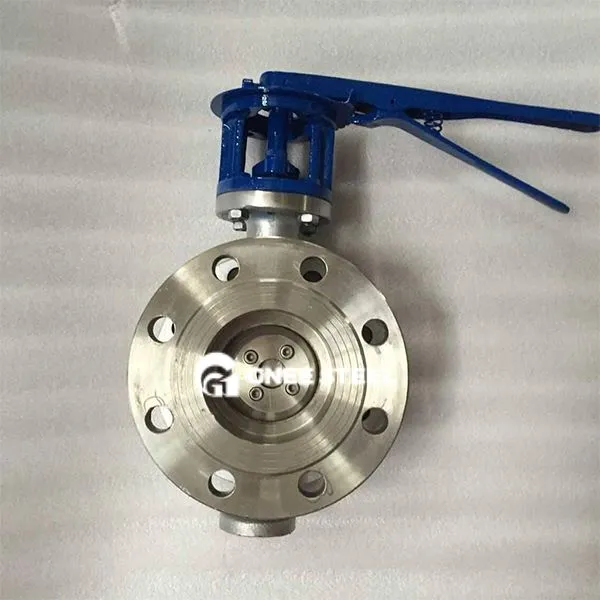 Manuel sommerfuglventil