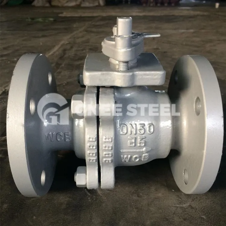 Metalsiddende flangekugleventiler