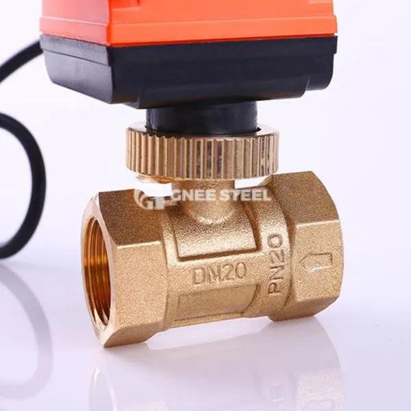 Motoriseret 2- vejkugleventiler