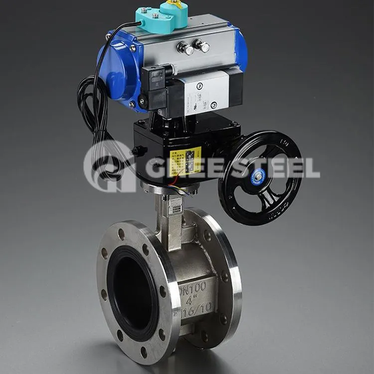 Pneumatisk kontrolspjældventil