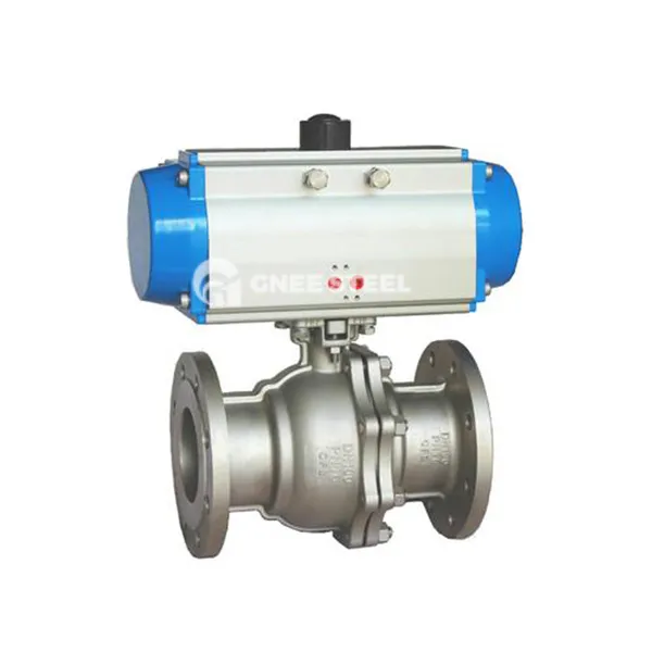 Pneumatiske flydende kugleventiler