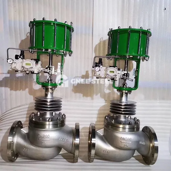 Pneumatiske klodeventiler