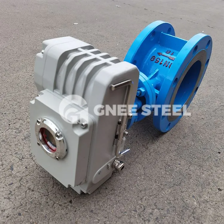 Pneumatisk Triple-Offset Butterfly Ventil