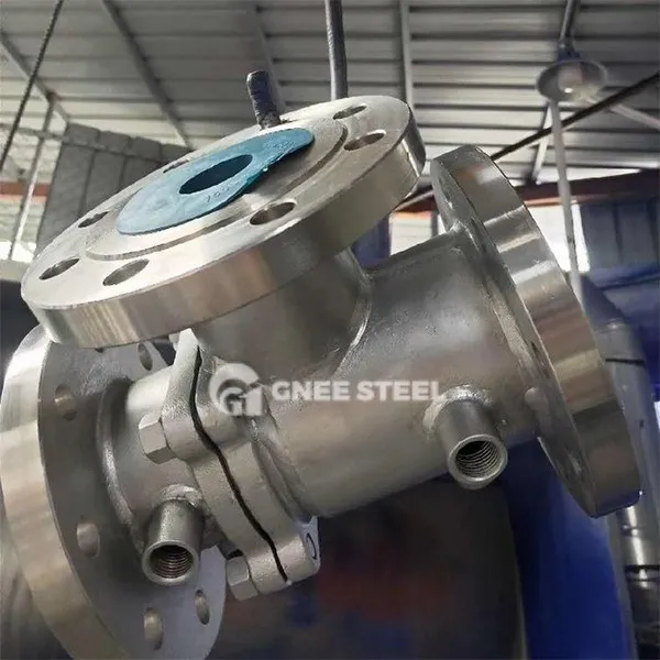 Three-Way Flanged Ball Valves Three-Way Flanged Ball Valves