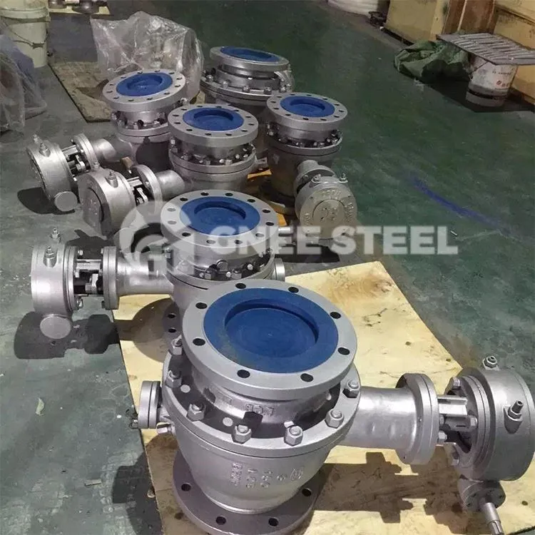 Stigende kugleventiler