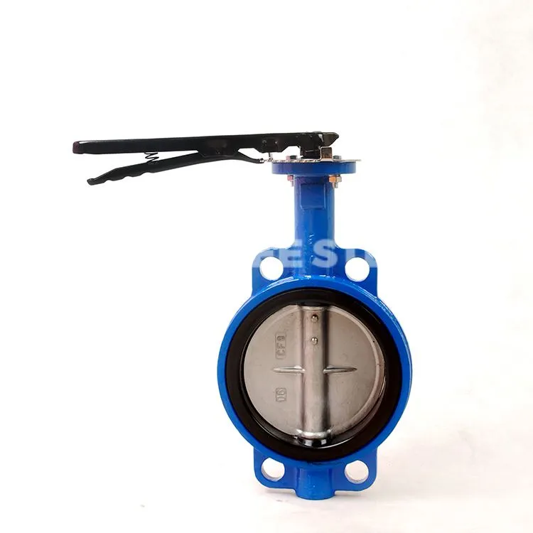 Midterlinje-spjældventiler i rustfrit stål