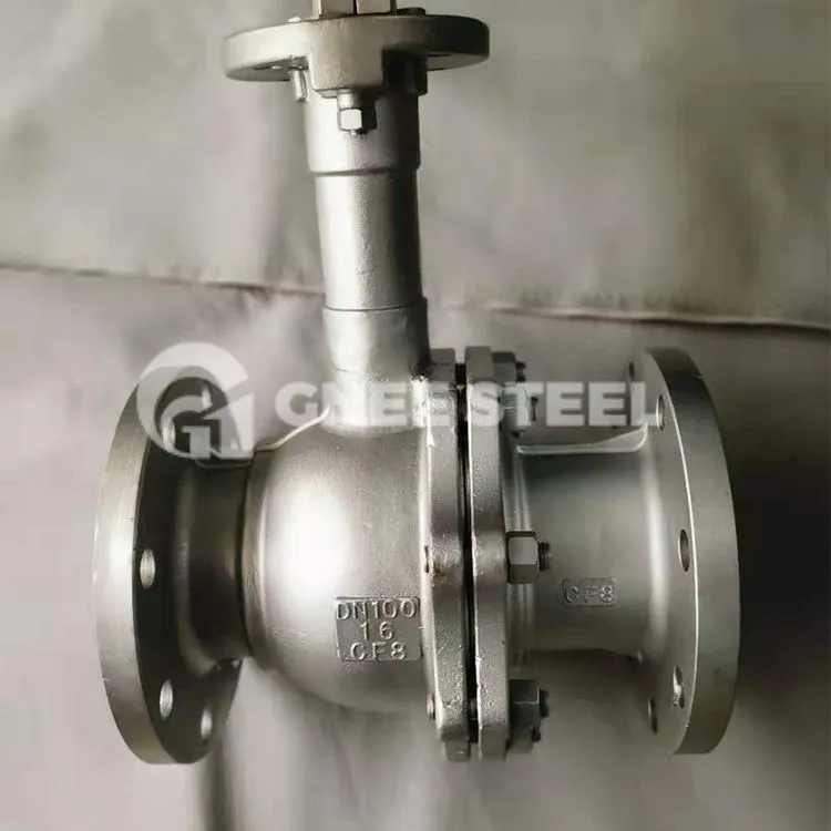 Kryogene kugleventiler i rustfrit stål