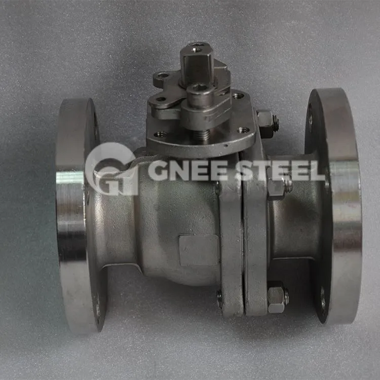 Gevindet flydende kugleventil