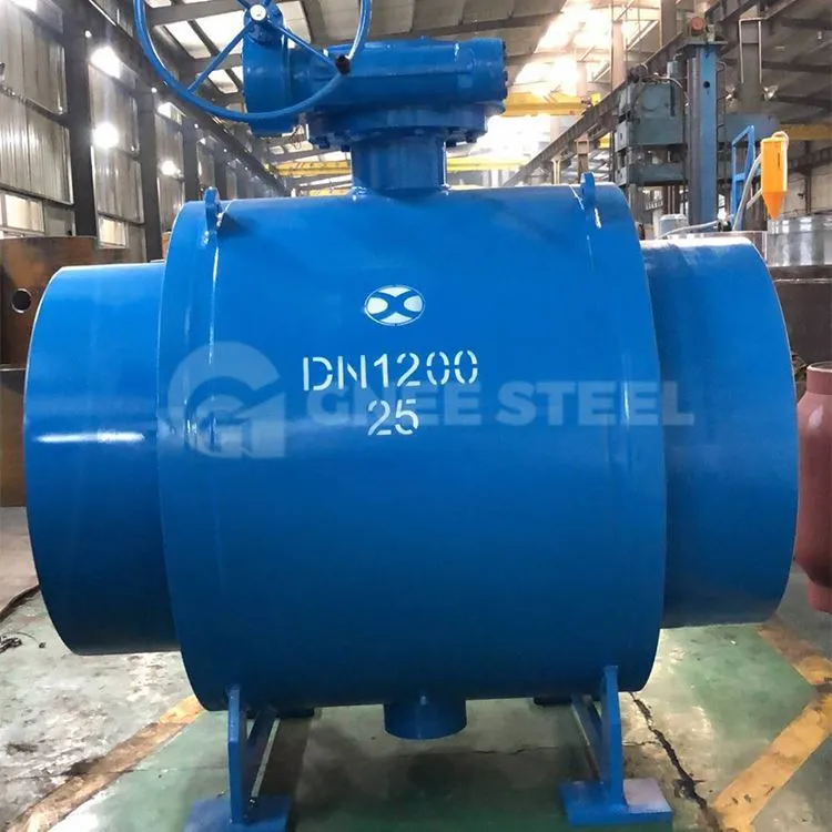 Trunnion kugleventiler Fuldsvejset krop