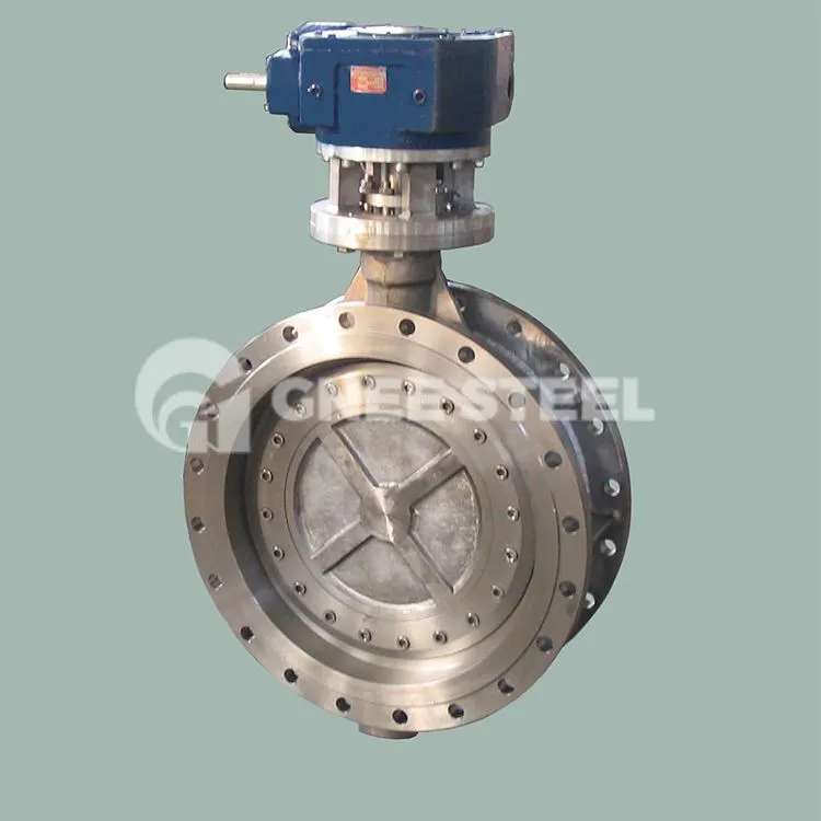 U Type Flange Butterfly Ventil