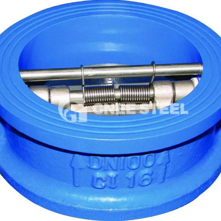 Wafer dobbeltplade kontraventil